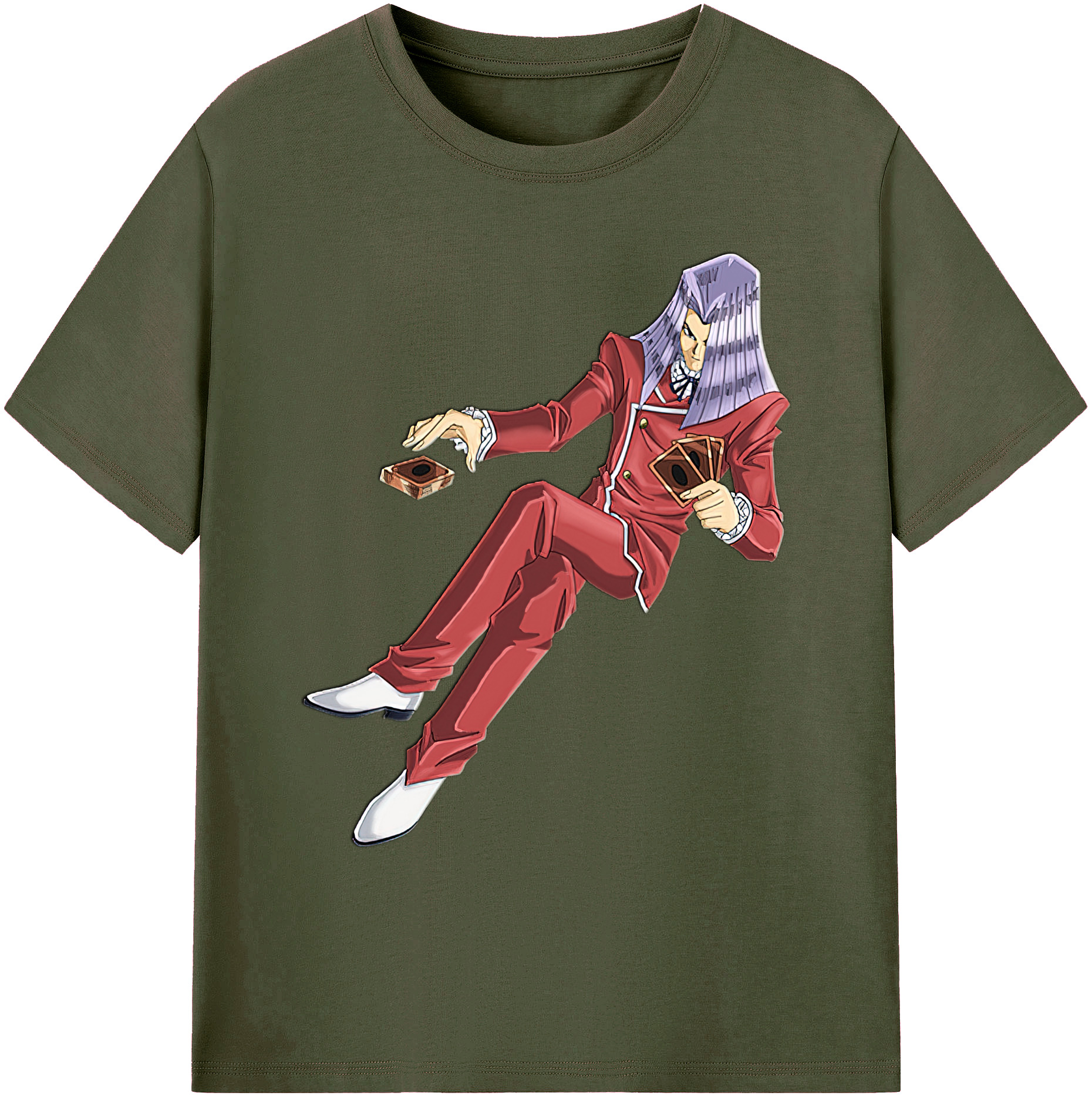 （画像用） 遊☆戯☆王 Yu-Gi-Oh! 綿100％ メンズ半袖Tシャツ｜肌触りやわらか＆通気性